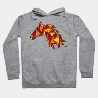 Geometric Horse Hoodie